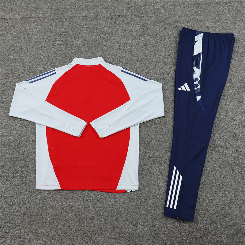 ARSENAL DARK BLUE AND RED TRACKSUIT - Image 2