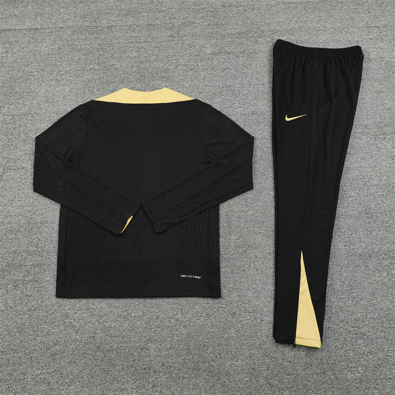 BARCELONA BLACK AND YELLOW TRACKSUIT - Image 2