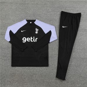 TOTTENHAM BLACK TRACKSUIT