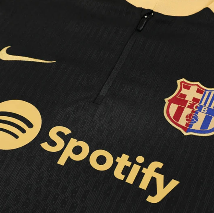 BARCELONA BLACK AND YELLOW TRACKSUIT - Image 3