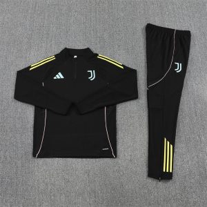 JUVENTUS BLACK AND YELLOW TRACKSUIT